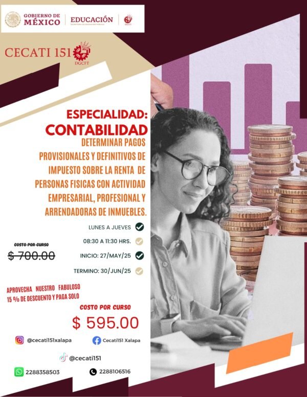 DETERMINAR PAGOS PROVISIONALES Y DEFINITIVOS DE IMPUESTOS SOBRE LA RENTA DE PERSONAS FISICAS CON ACTIVIDAD EMPRESARIAL, PROFESIONAL Y ARRENDADORAS DE INMUEBLES
